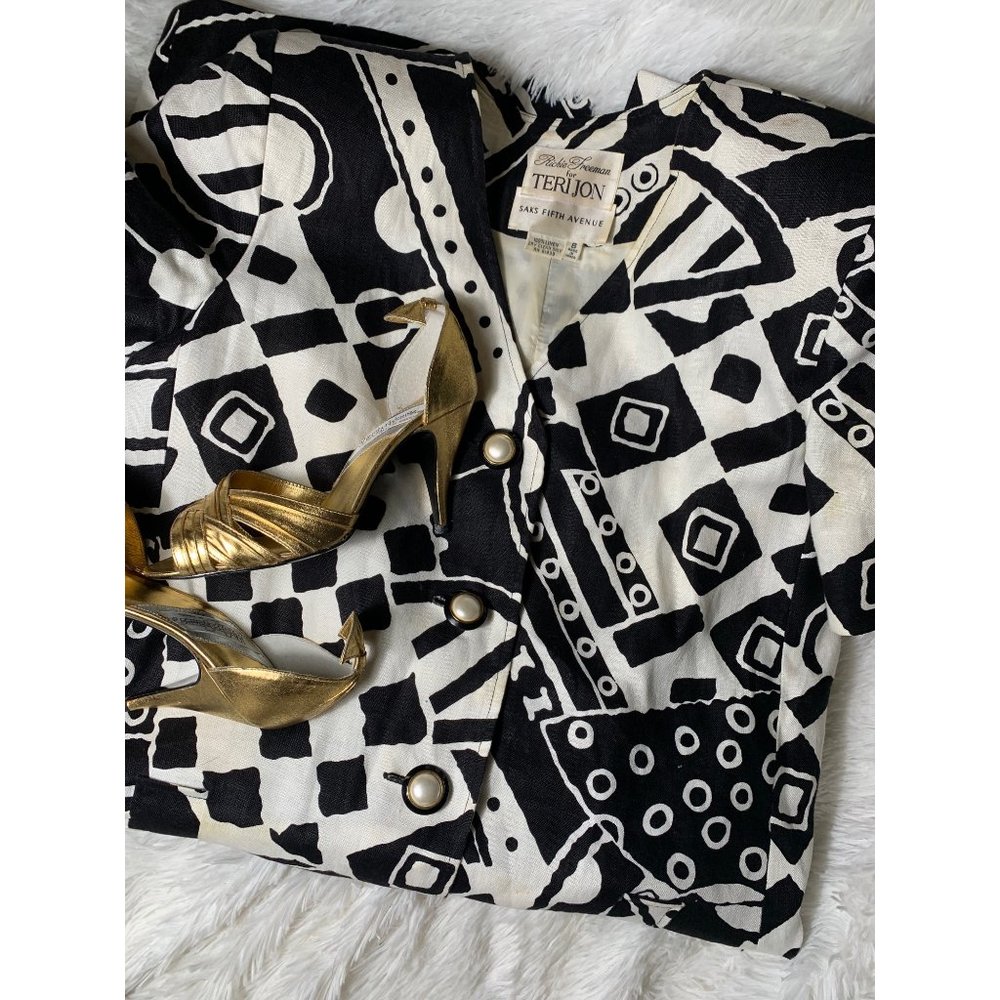 Richie Freeman for Teri Jon vintage dress